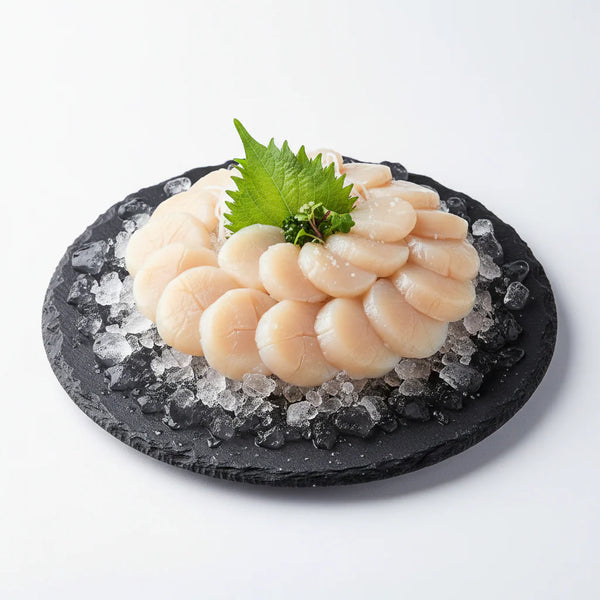 日本北海道生食級帶子刺身 (S 珍寶規格) 原裝進口 鮮甜帆立貝(S) [解凍即食] | Japanese Scallop Sashimi (S) [Edible after thawing]