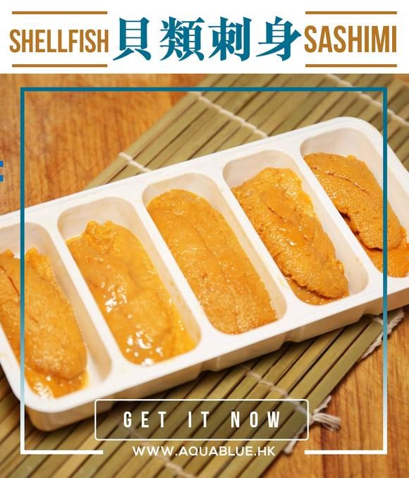 貝類刺身｜帆立貝翡翠螺蜆